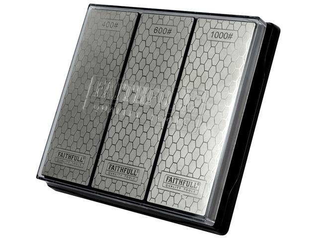 Faithfull Diamond Whetstone 3 Piece Kit Price Comparisons | Compare The Build