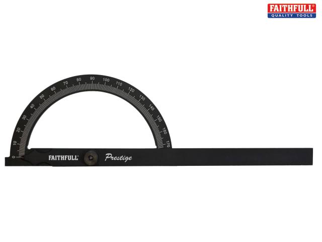 Faithfull Prestige Angle Gauge Black Aluminium 150 x 270mm Price Comparisons | Compare The Build