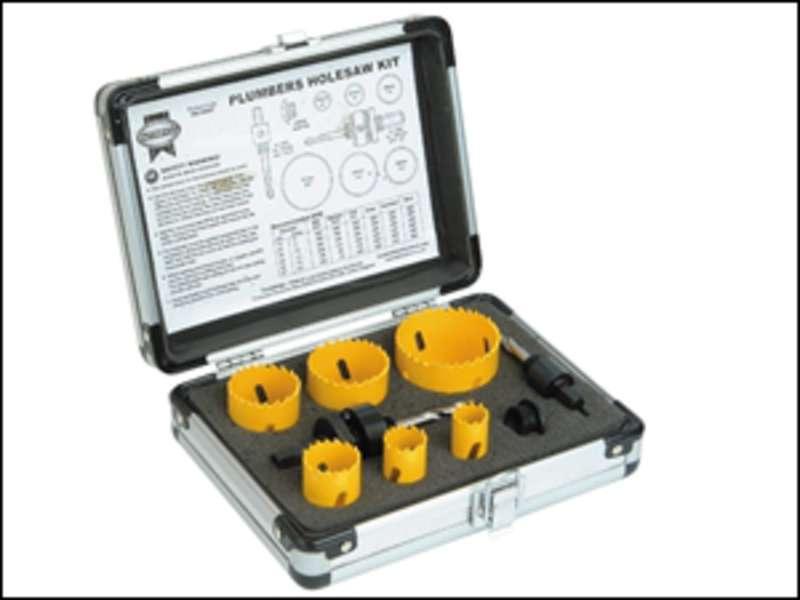Faithfull Plumbers Holesaw Kit 9pc Price Comparisons | Compare The Build