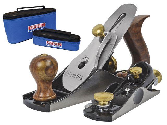 Faithfull FAIPLANE4AVB No 4 Plane & No 60 Block Plane Set Price Comparisons | Compare The Build