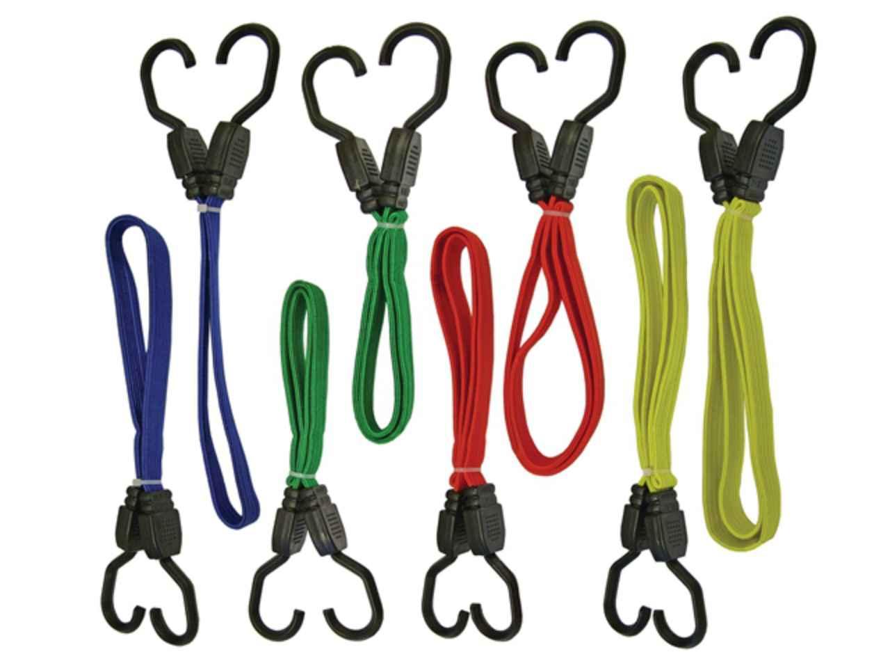 Faithfull FAITDBUNG8 Flat Bungee Cord Set Of 8 Price Comparisons | Compare The Build