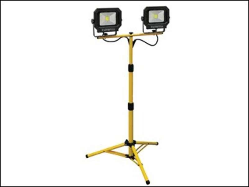 Faithfull Sitelight Twin Tripod 2800 Lumen 40 Watt 110 Volt Price Comparisons | Compare The Build