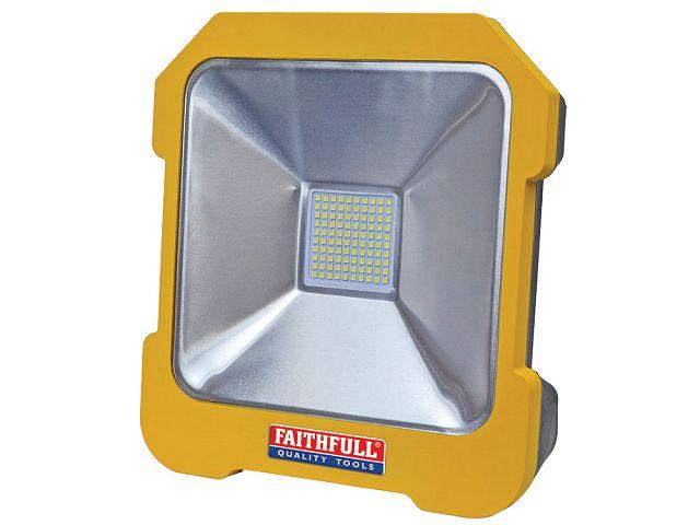 Faithfull SMD LED Task Light With Power Take Off 20W 110V
