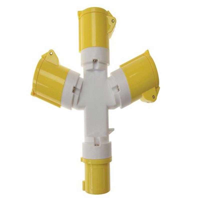 Faithfull Power Plus SOCK3WAY 110V 3-Way Splitter Price Comparisons | Compare The Build