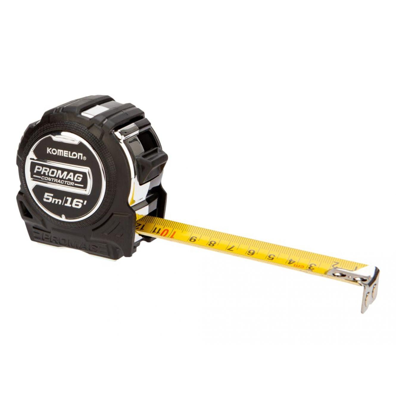 Komelon Contractor Magnetic Tape 5m/16ft (Width 25mm) Price Comparisons | Compare The Build