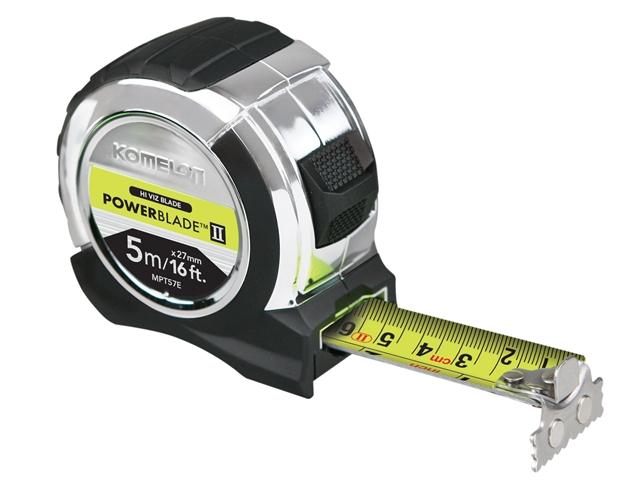 Komelon PowerBlade II Pocket Tape 5M Metric Price Comparisons | Compare The Build