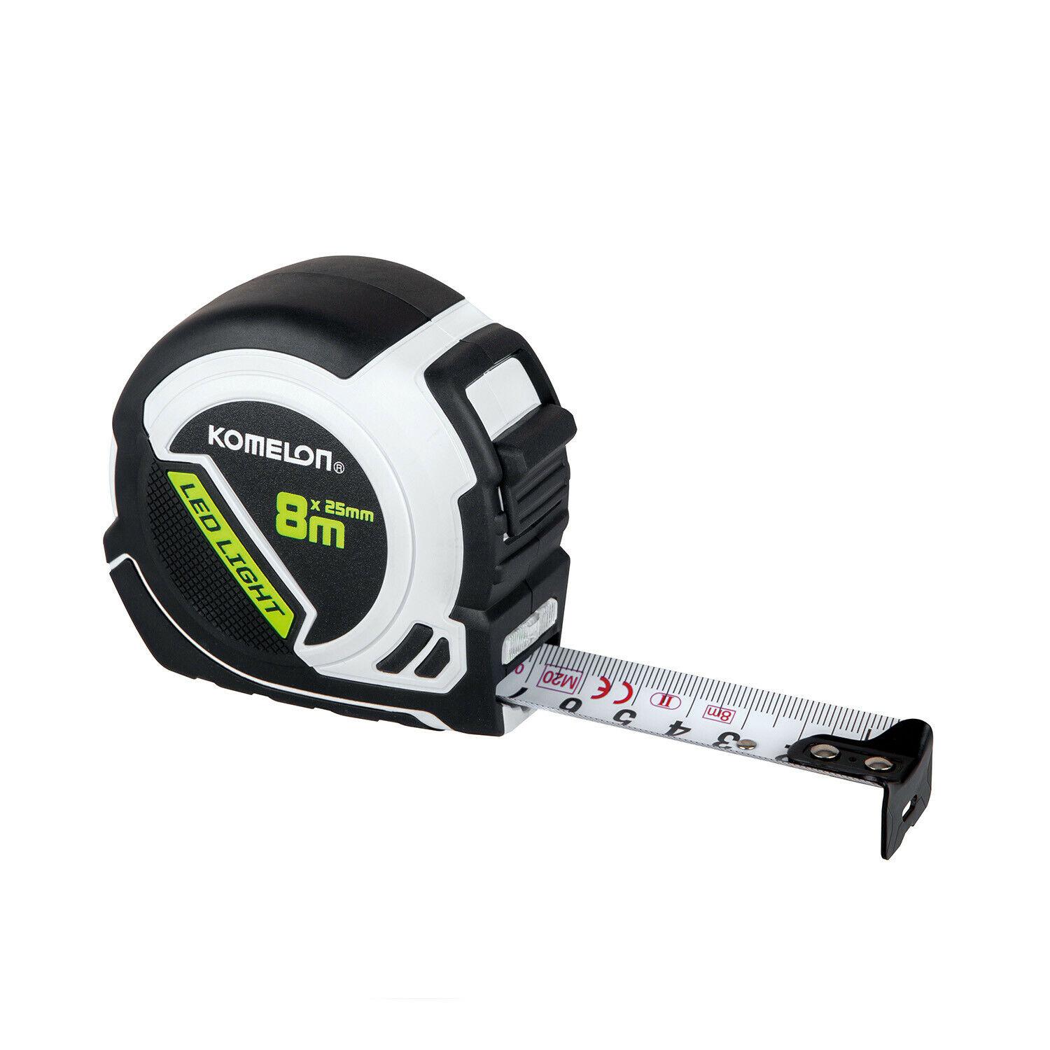 Komelon LED Light 8m/26ft Tape Measure Price Comparisons | Compare The Build