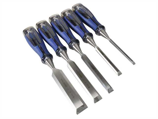 Irwin Marples MAR750S5 Splitproof Pro Bevel Edge Chisel 5 Piece Set Price Comparisons | Compare The Build