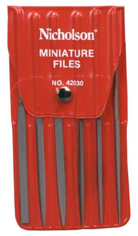 Nicholson Red Wallet (6) Needle Mini Files 42030 Price Comparisons | Compare The Build