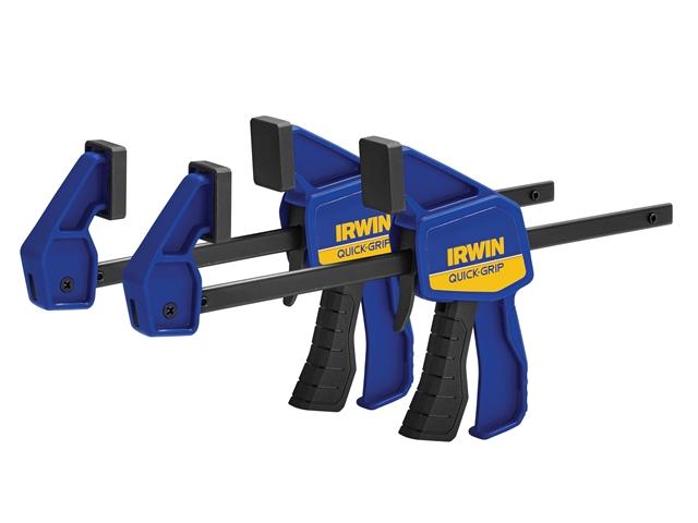 IRWIN Quick-Grip Mini Bar Clamp 150mm Twin Pack Price Comparisons | Compare The Build