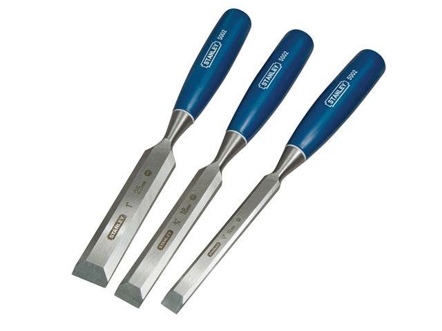 Stanley STA016128 5002 Bevel Edge Chisel 3 Piece Set Price Comparisons | Compare The Build