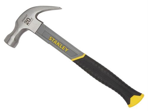 Stanley STA051310 Curved Claw Hammer Fibreglass Shaft 570g (20oz) Price Comparisons | Compare The Build