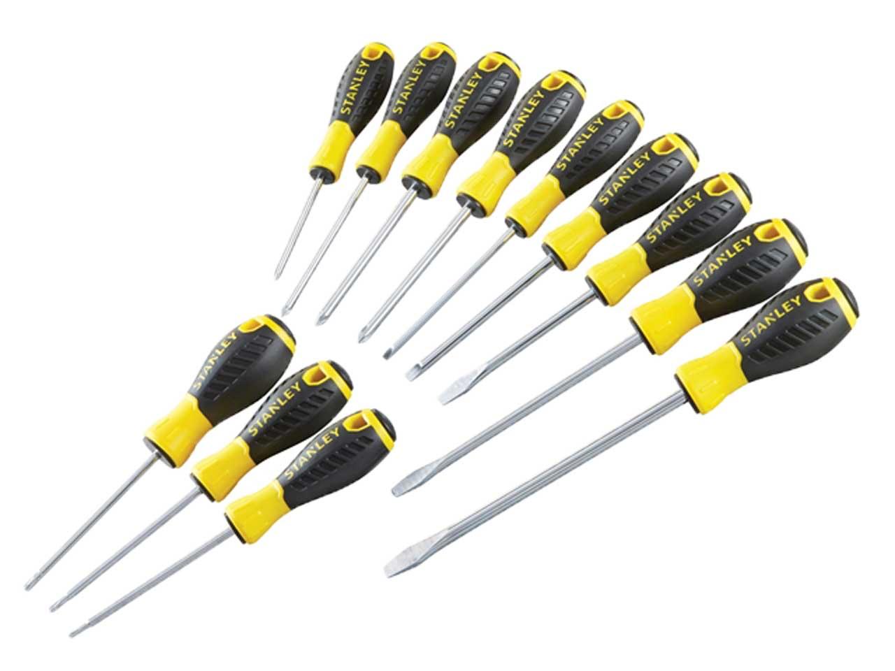 Stanley 0-60-212 Essential 12 Piece Screwdriver Set Price Comparisons | Compare The Build