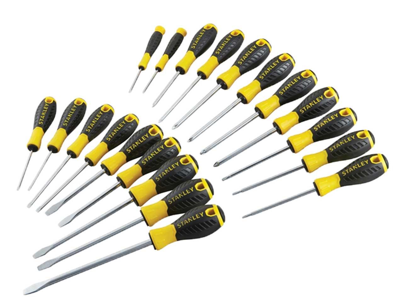 Stanley 0-60-213 Essential 20 Piece Screwdriver Set Price Comparisons | Compare The Build
