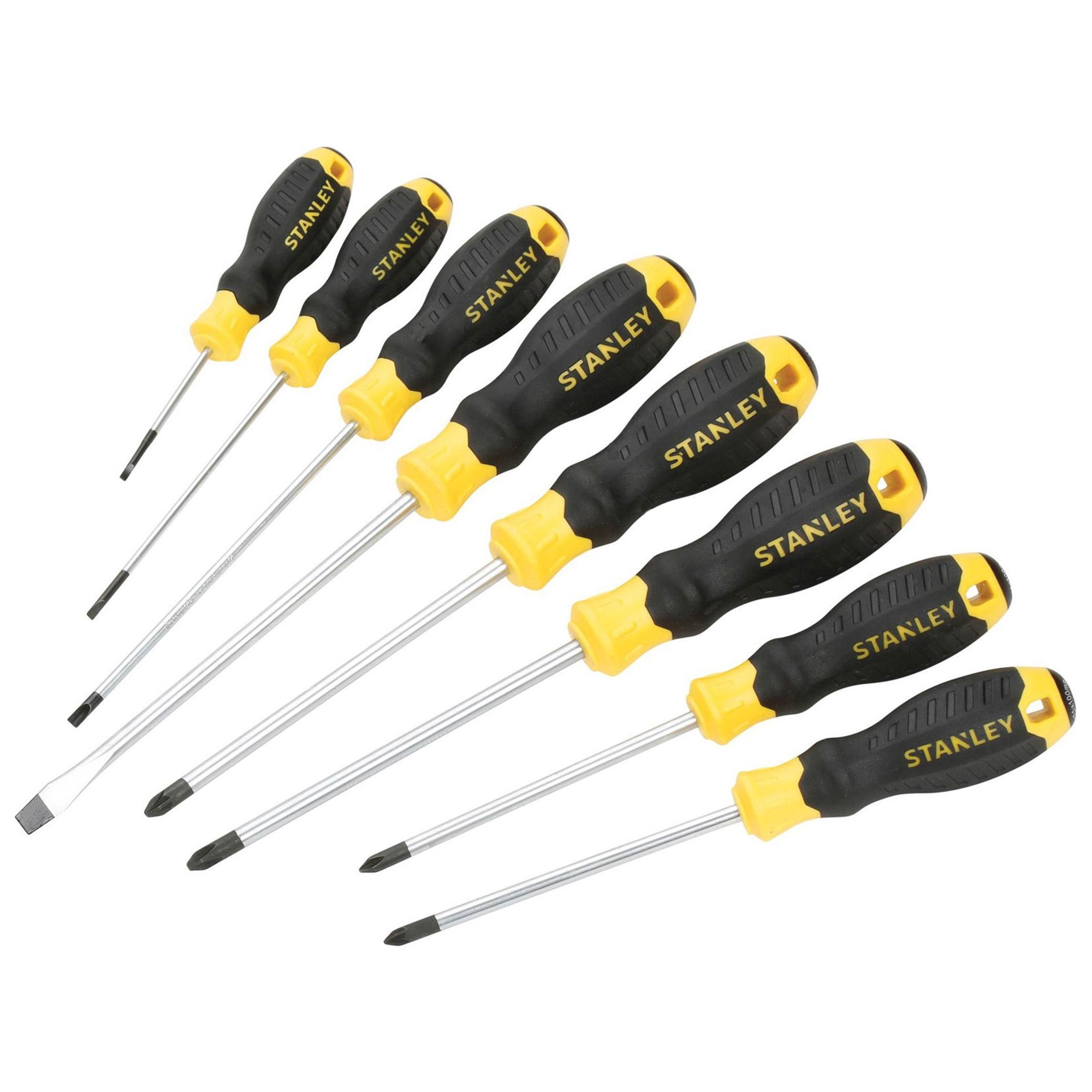 Stanley Tools 0-62-153 Screwdriver Set of 8 Price Comparisons | Compare The Build
