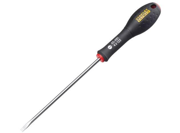 STANLEY FatMax Screwdriver Flared Tip 4.0 x 125mm Price Comparisons | Compare The Build