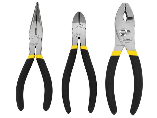 Stanley STA084114 3 Piece Plier Set Price Comparisons | Compare The Build