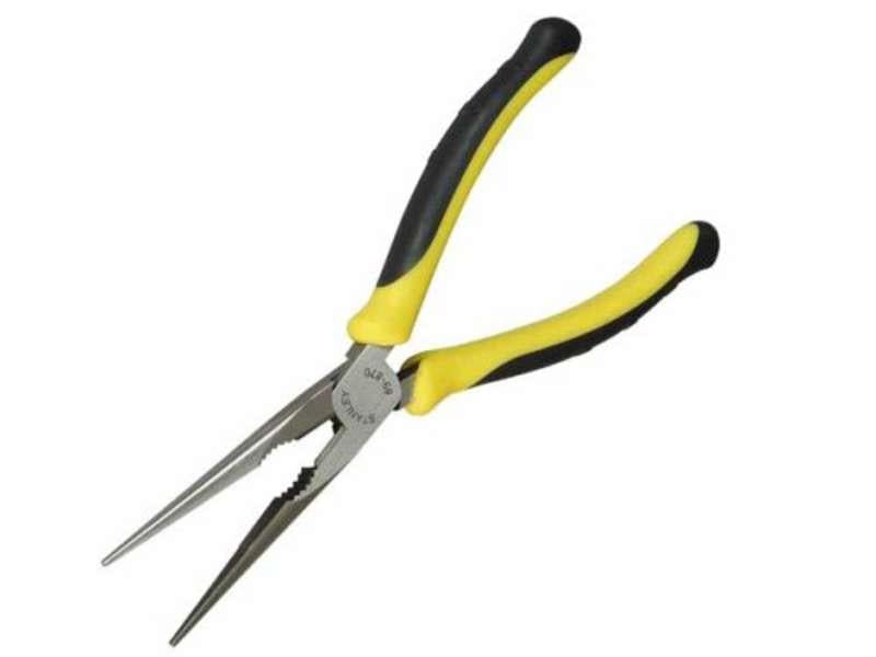 Stanley Max Steel Long Nose Plier 160Mm 089 869 Price Comparisons | Compare The Build