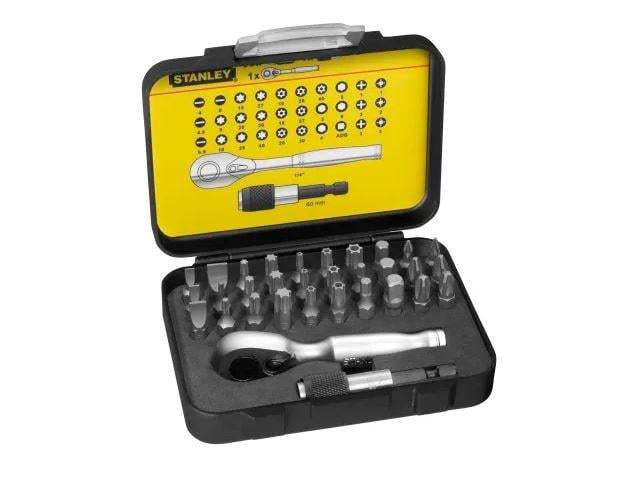 STANLEY FatMax Bit & Ratchet 32 Piece Set Price Comparisons | Compare The Build