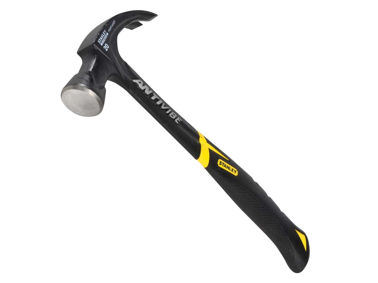 Stanley STA151277 FatMax Antivibe All Steel Curved Claw Hammer 20oz Price Comparisons | Compare The Build