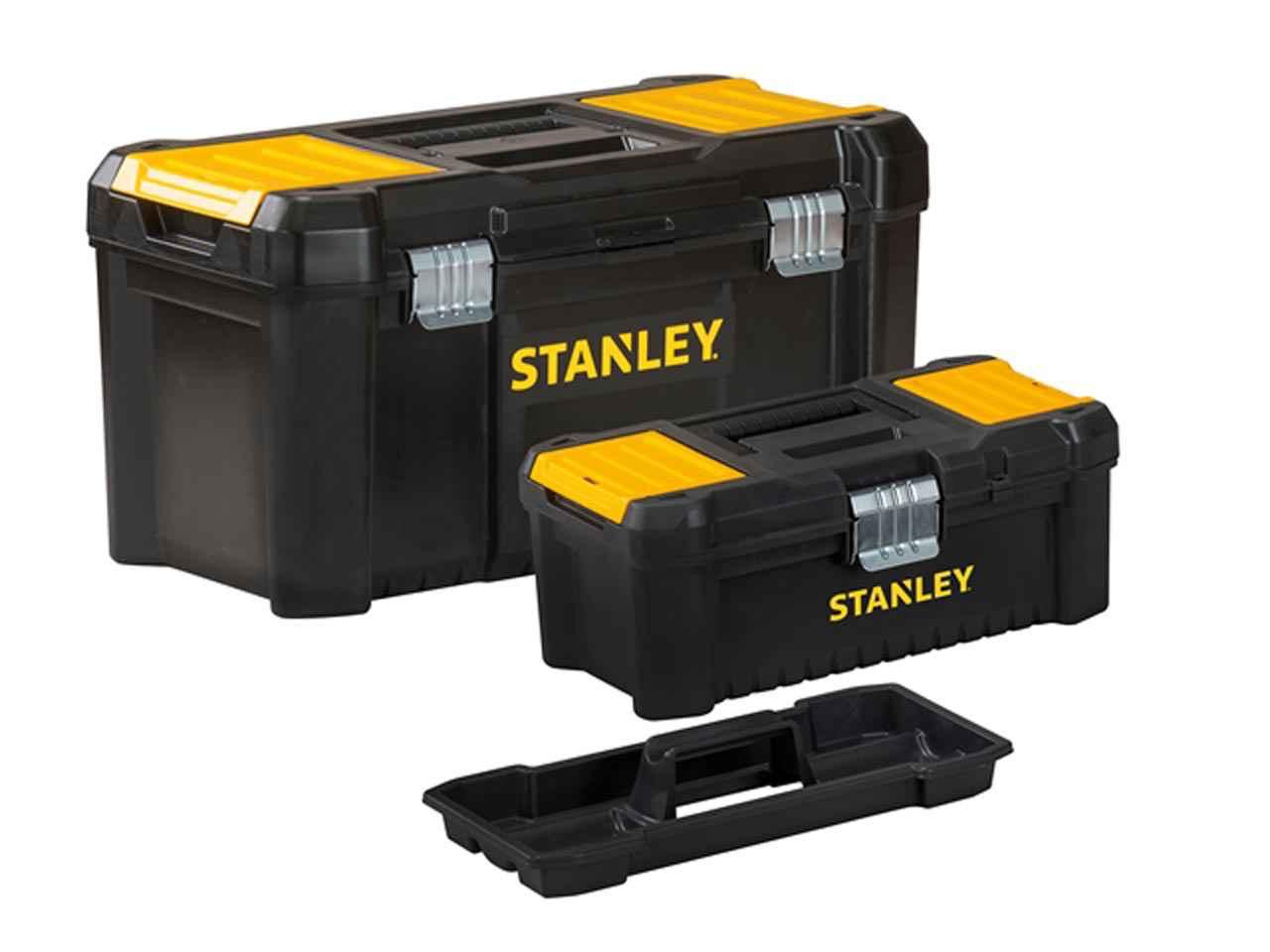 Stanley STA175772 Essential Toolbox Bonus Pack 32cm & 48cm Price Comparisons | Compare The Build