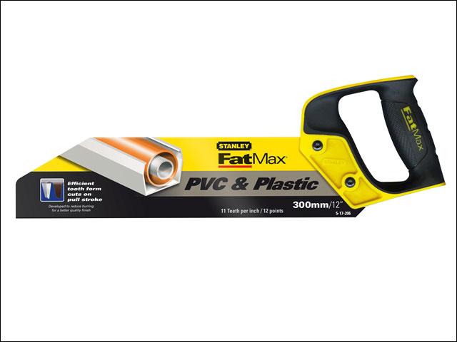 Stanley Tools FatMax PVC & Plastic Saw 300mm (12in) 11tpi Price Comparisons | Compare The Build