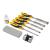 Stanley 516421 Dynagrip Chisel and Strike Cap Set with Access (5 Pieces)