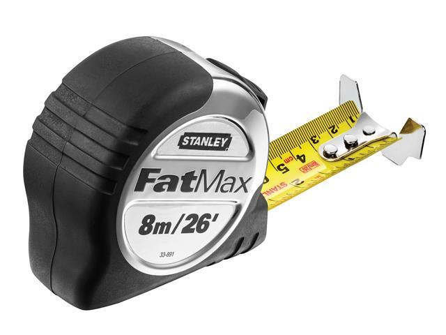 Stanley FatMaxXL Tape Rule 8m / 26ft Price Comparisons | Compare The Build