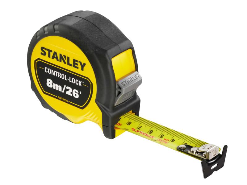 STANLEY CONTROL-LOCK Pocket Tape 8m / 25ft (Width 25mm) Price Comparisons | Compare The Build