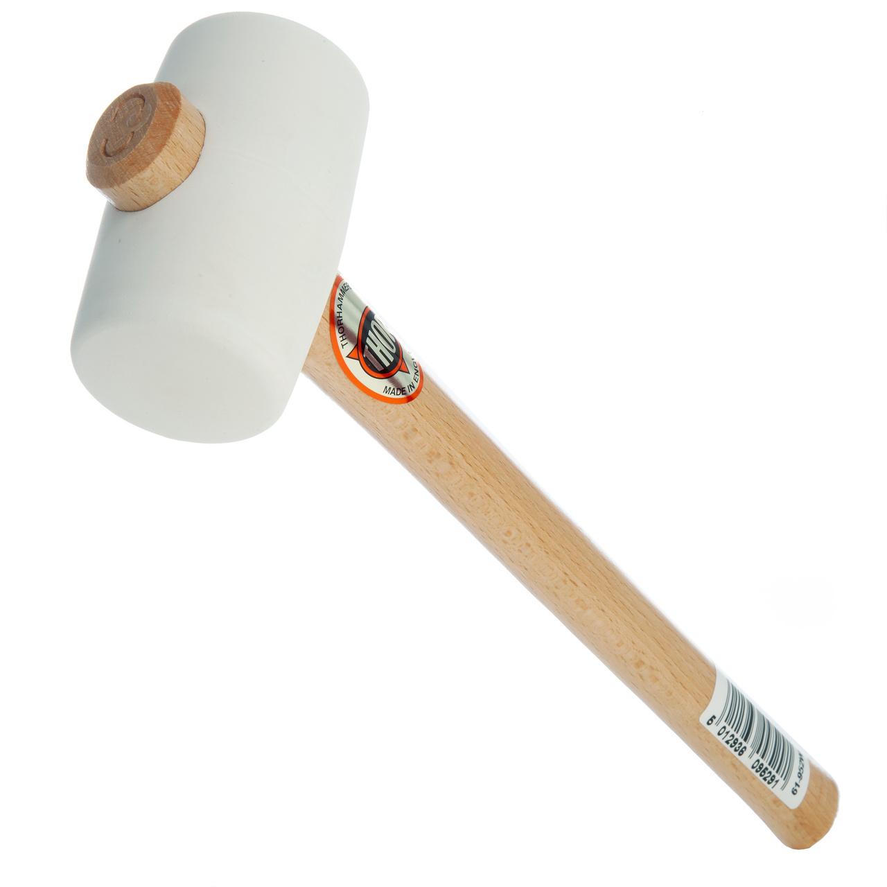 Thor 952W White Rubber Mallet 54mm 300g Price Comparisons | Compare The Build