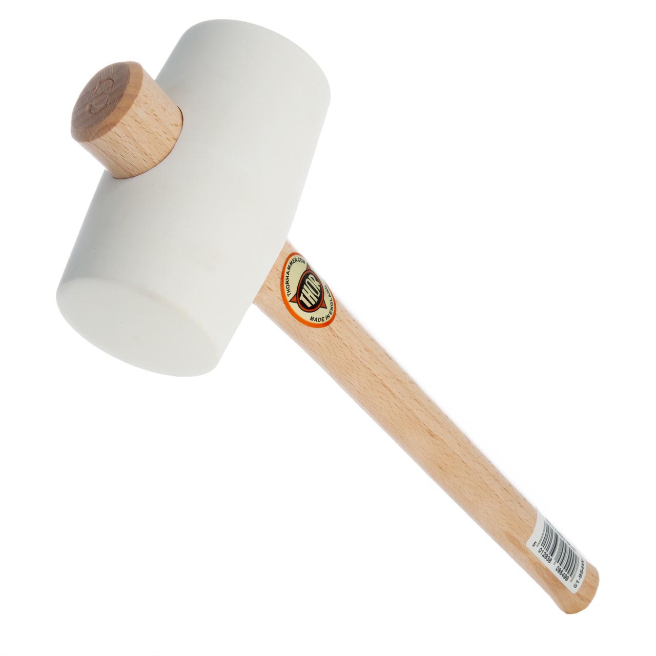 Thor 954W White Rubber Mallet 74mm 755g Price Comparisons | Compare The Build