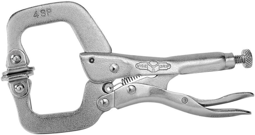 IRWIN Vise-Grip 4SP Locking C-Clamp Swivel Pad 100mm (4in) Price Comparisons | Compare The Build