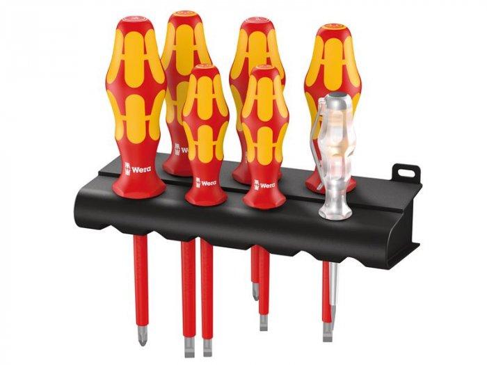 Wera WER006148 Kraftform VDE Screwdriver 7 Piece Set Price Comparisons | Compare The Build