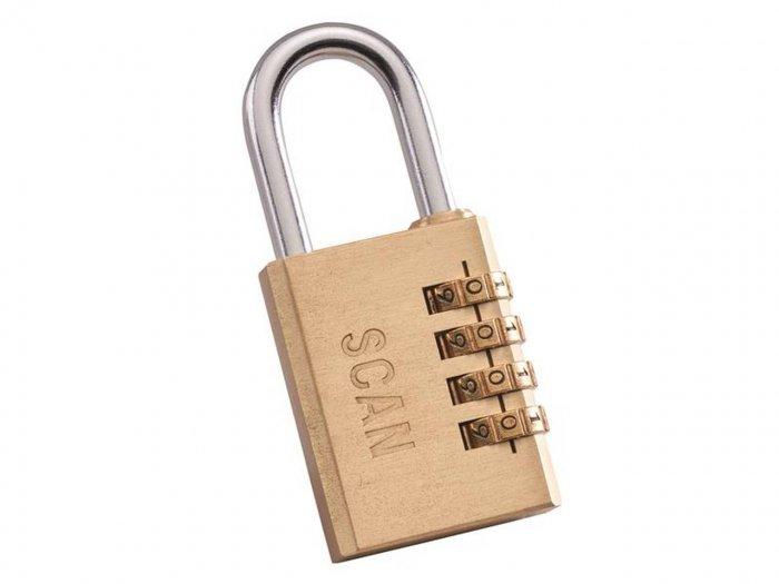 Scan 38mm Combination Padlock Price Comparisons | Compare The Build