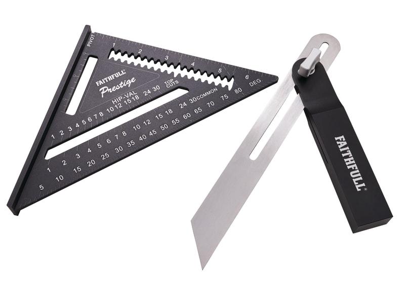 Faithfull CNC Sliding Bevel & Quick Square Set Price Comparisons | Compare The Build