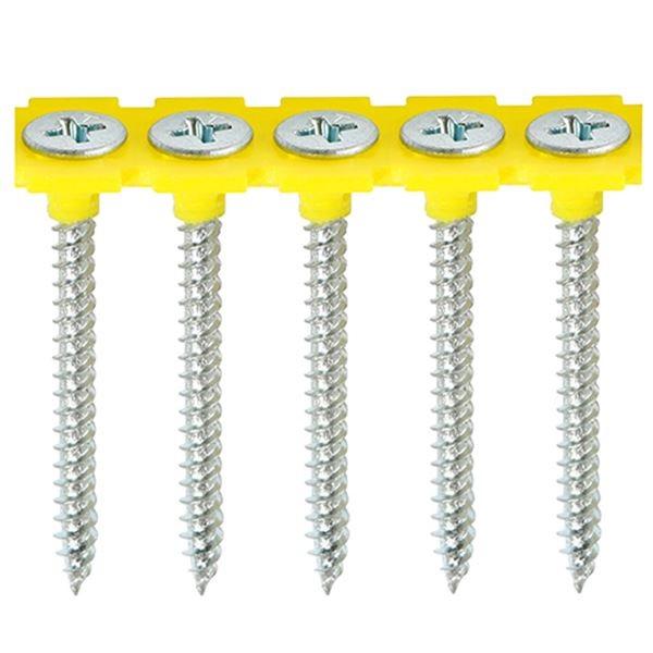 TIMco 3.5 x 55mm Collated Drywall Screws Fine Thread Zinc Qty 1000 Price Comparisons | Compare The Build