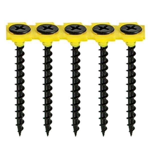TIMco 4.2 x 65mm Collated Drywall Screws Coarse Thread Black Qty 500 Price Comparisons | Compare The Build