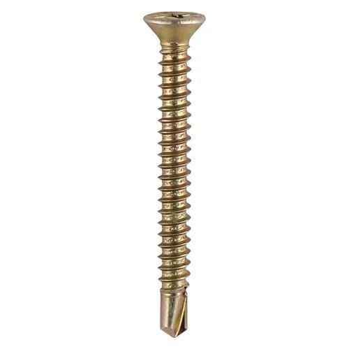 TIMco 3.9 x 25mm Self Drilling PVC CSK ZYP Screws Qty 1000 Price Comparisons | Compare The Build