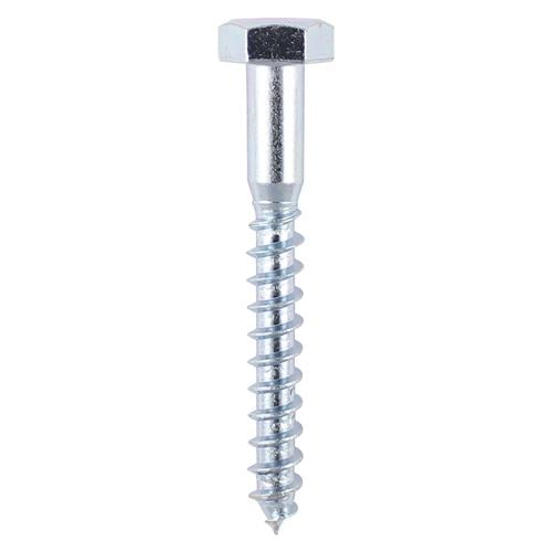 TIMco Coach Screw BZP 12 x 50mm Box Qty 100 Price Comparisons | Compare The Build