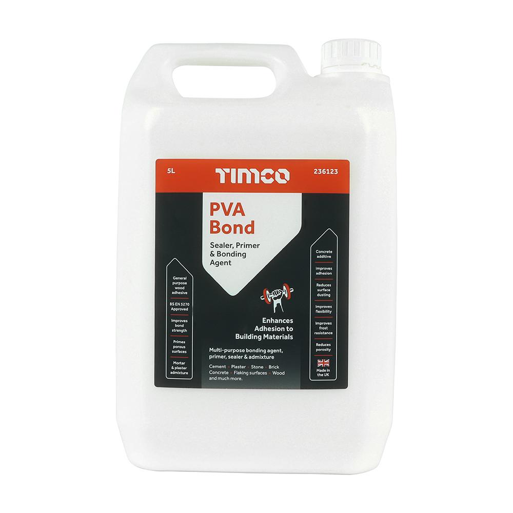 TIMco PVA Bond 5L Tub Price Comparisons | Compare The Build
