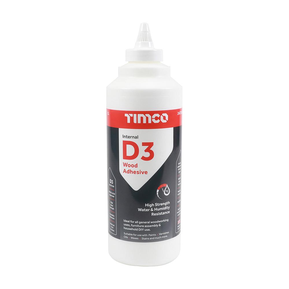 TIMCO D3 Wood Adhesive 1ltr Price Comparisons | Compare The Build