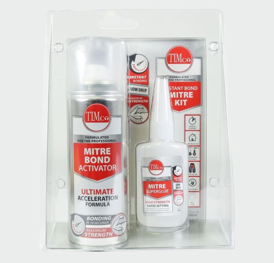 TimCo Instant Bond Mitre Kit 200ml/50g Price Comparisons | Compare The Build