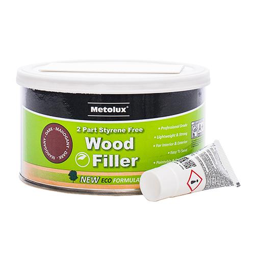 Metolux 2 Part Styrene Free Wood Filler Redwood 275ml Price Comparisons | Compare The Build