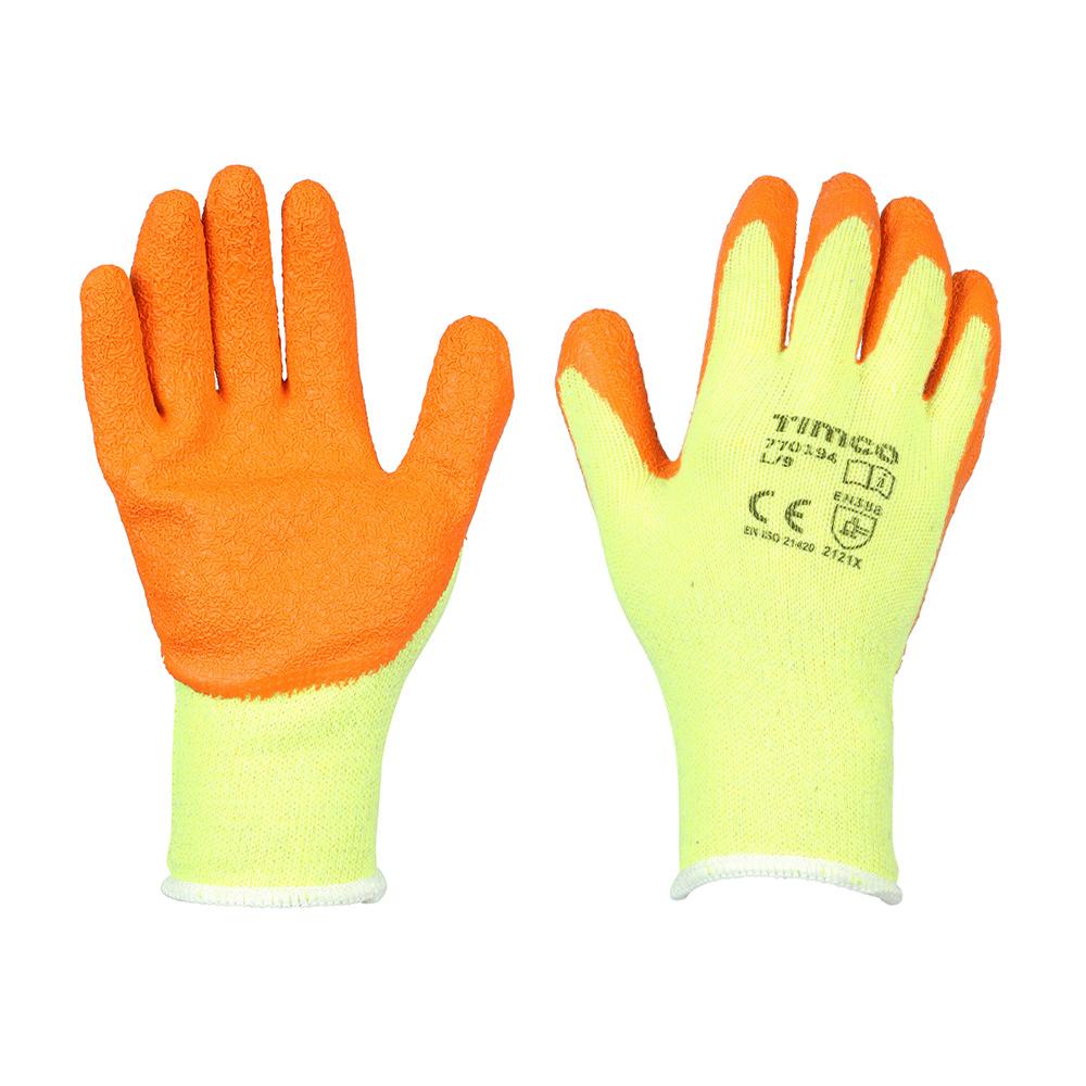 TIMCo Eco-Grip Gloves Crinkle Latex Coated Polycotton Size Large Price Comparisons | Compare The Build