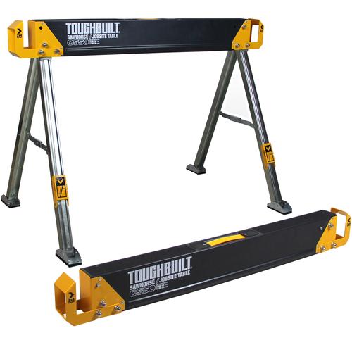 ToughBuilt TB-C550-2 Sawhorse / Jobsite Table Twin Pack Price Comparisons | Compare The Build