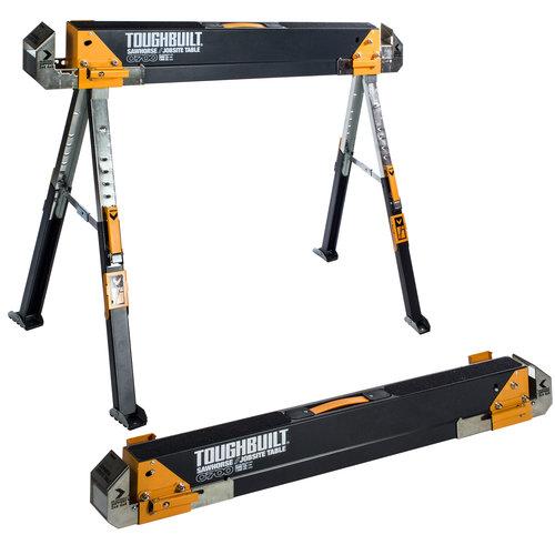 ToughBuilt TB-C700-2 Sawhorse / Jobsite Table Twin Pack Price Comparisons | Compare The Build