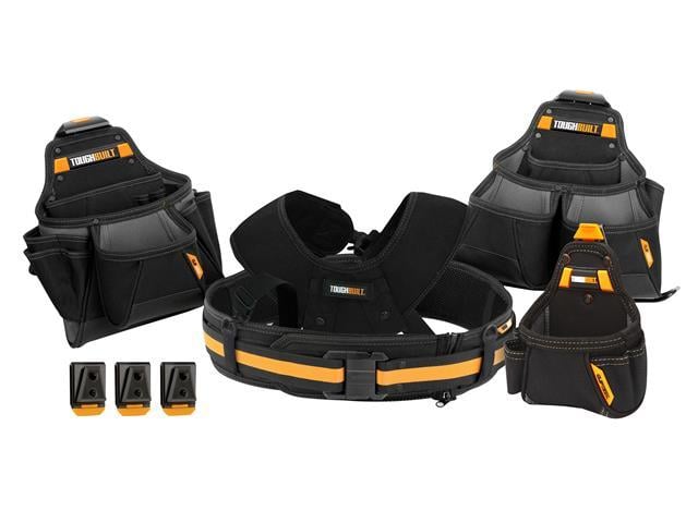 ToughBuilt TB-CT-101-T5P 5 Piece Pro Contractor Tool Belt Set Price Comparisons | Compare The Build