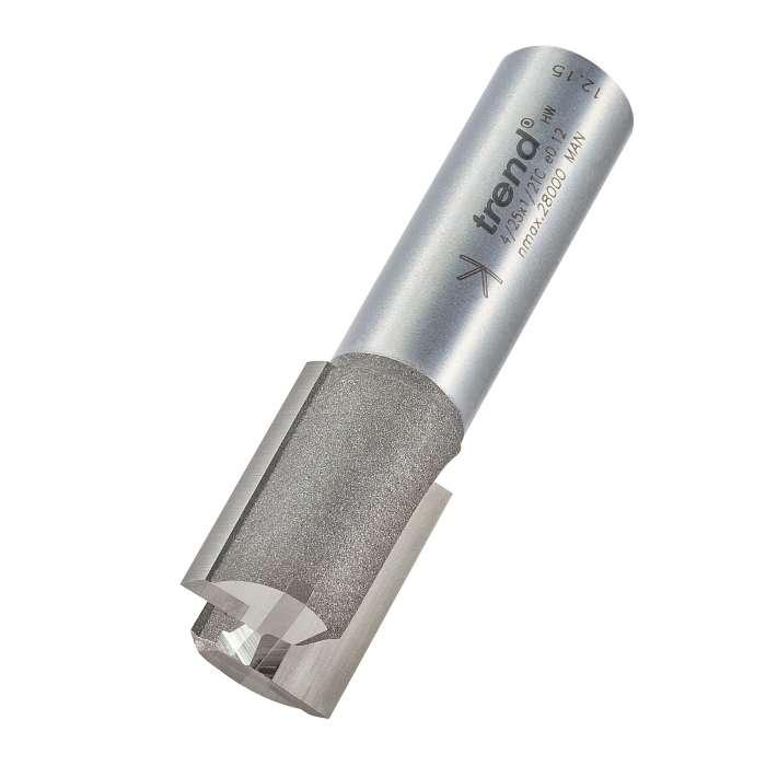 Trend 4/25X1/2TC Two Flute Cutter 17mm Dia x 25mm Cut Price Comparisons | Compare The Build
