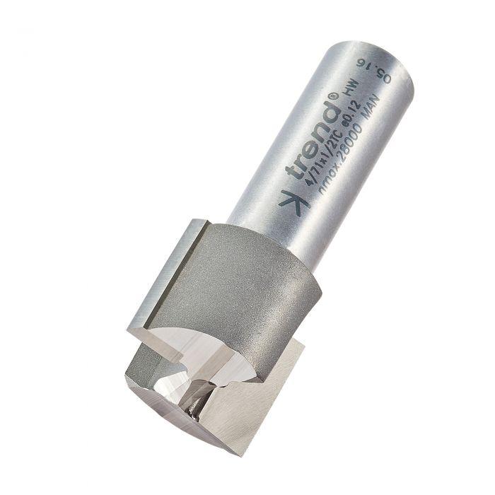 Trend 4/71X1/2TC Two Flute Cutter 23mm Dia x 19mm Cut Price Comparisons | Compare The Build