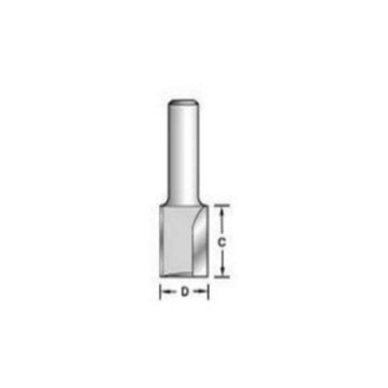 TREND C021X1/2TC TWO FLUTE 12.7MM DIA X 25.4MM CUT Price Comparisons | Compare The Build